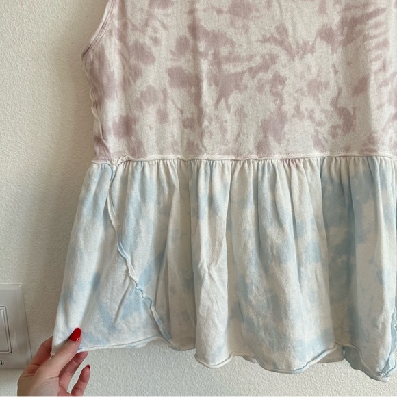 Free People Tie Dye Muscle Tee - Picture 2 of 4
